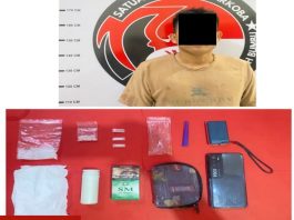 Polres Tanah Bumbu Ringkus Pria Pembawa 15,82 Gram Sabu di Satui