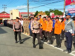 Polres Kotabaru Gelar Apel Kesiapsiagaan Tanggap Darurat Bencana