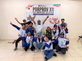 FASI Kotabaru Sumbang Emas Terbanyak pada Porprov XII Kalsel 2025 di Tanah Laut