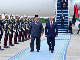 Presiden Prabowo Sambut Langsung Ketibaan Raja Abdullah II ibn Al Hussein di Jakarta