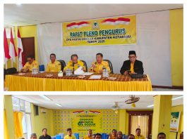 DPD Partai Golkar Kotabaru Gelar Rapat Pleno Pengurus Bahas Konsolidasi dan Agenda Politik